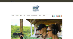 Desktop Screenshot of hawaiidefensefoundation.org